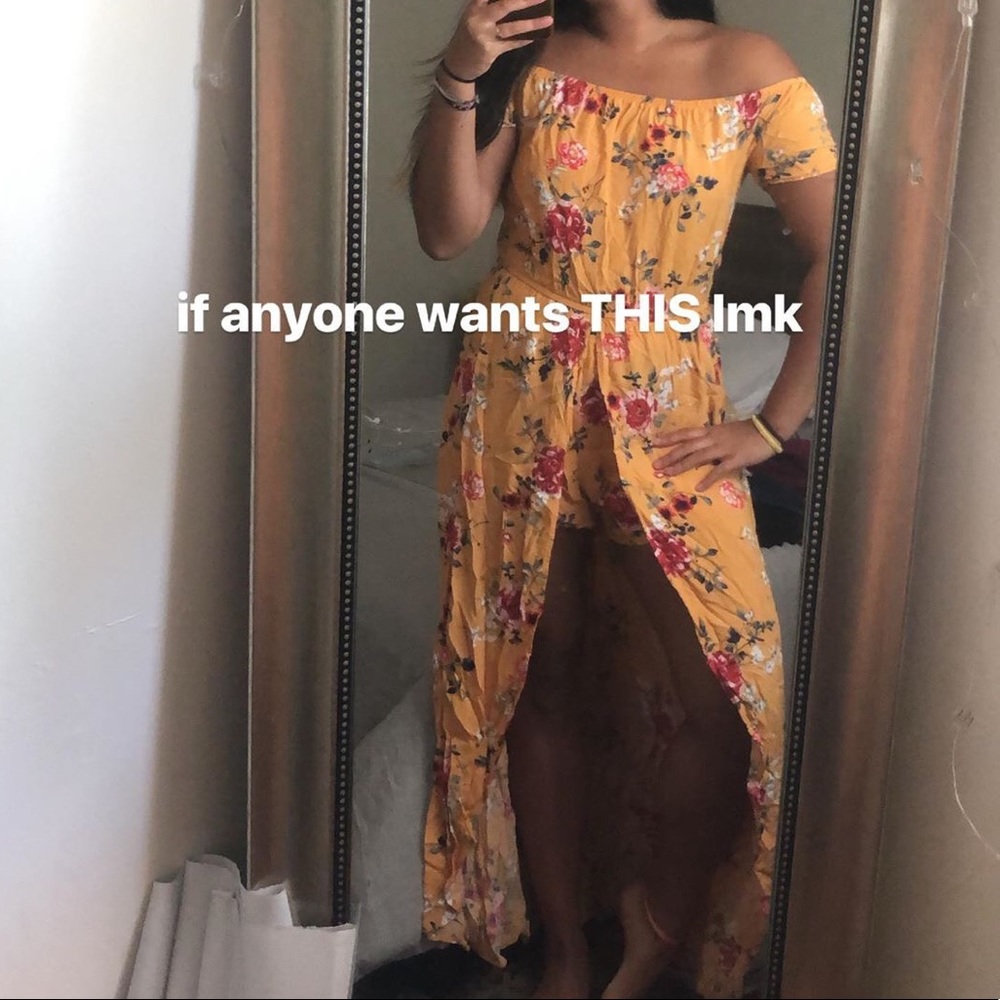 Maxi Dress with Shorts